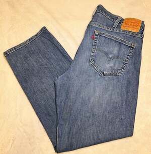 Levi's 559 Relaxed Straight Fit Jeans Blue Denim W38 L32